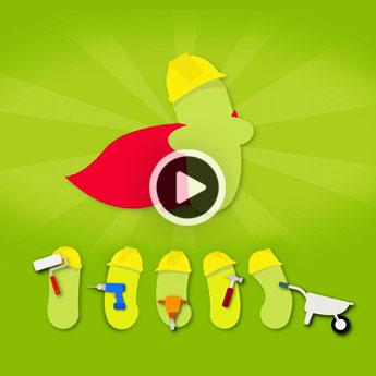 Animatie over supplementen met probiotica
